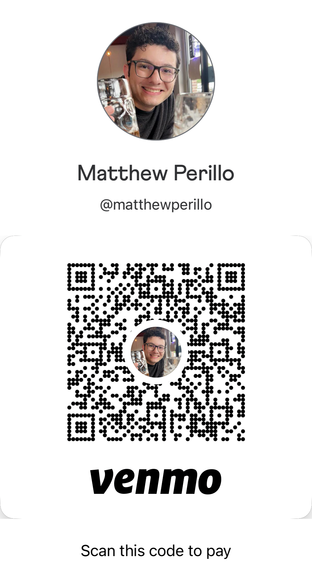 Venmo QR Code